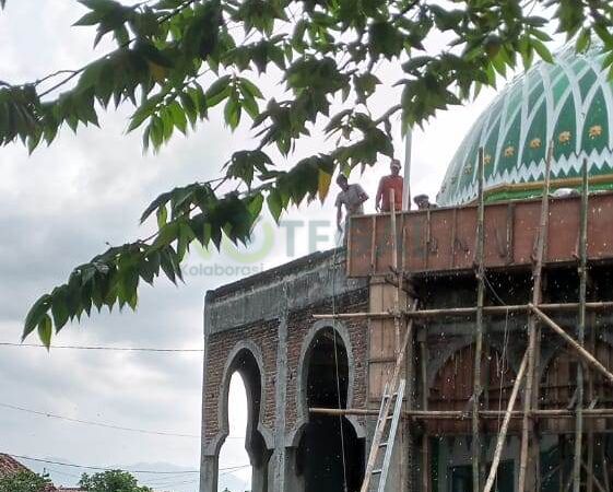 pembangunan masjid Al Amin Margaayu