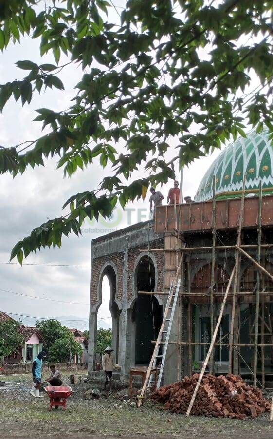 pembangunan masjid Al Amin Margaayu